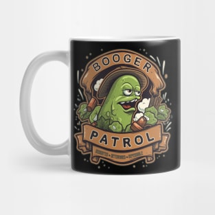 Booger Patrol" - A Fun and Playful Design for Kids Mug